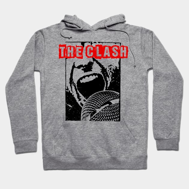 the clash scream Hoodie by pixel agency